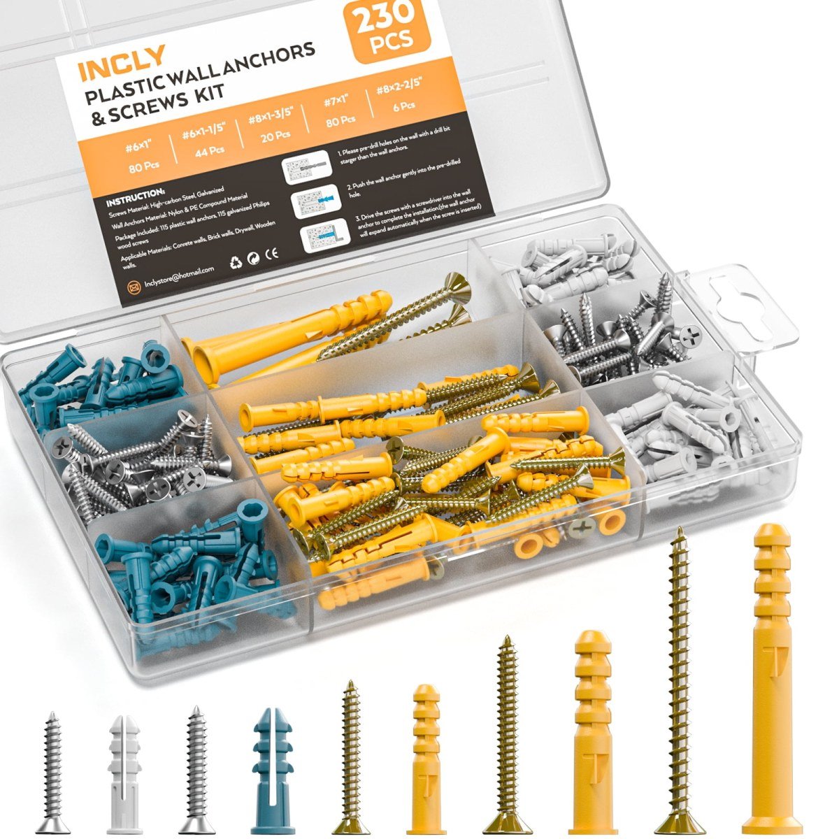 Wall Anchors Kit